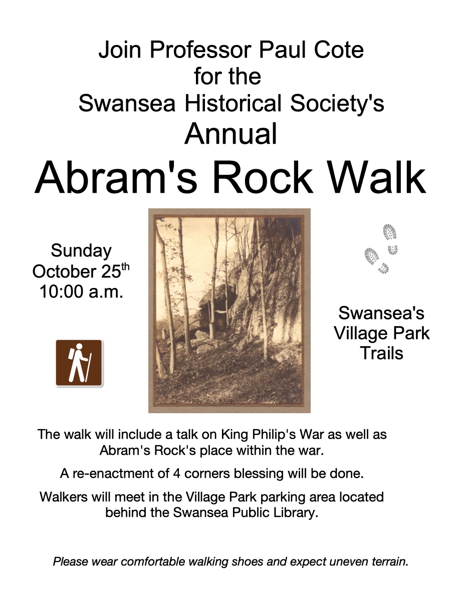 Abrams Rock Walk Flier