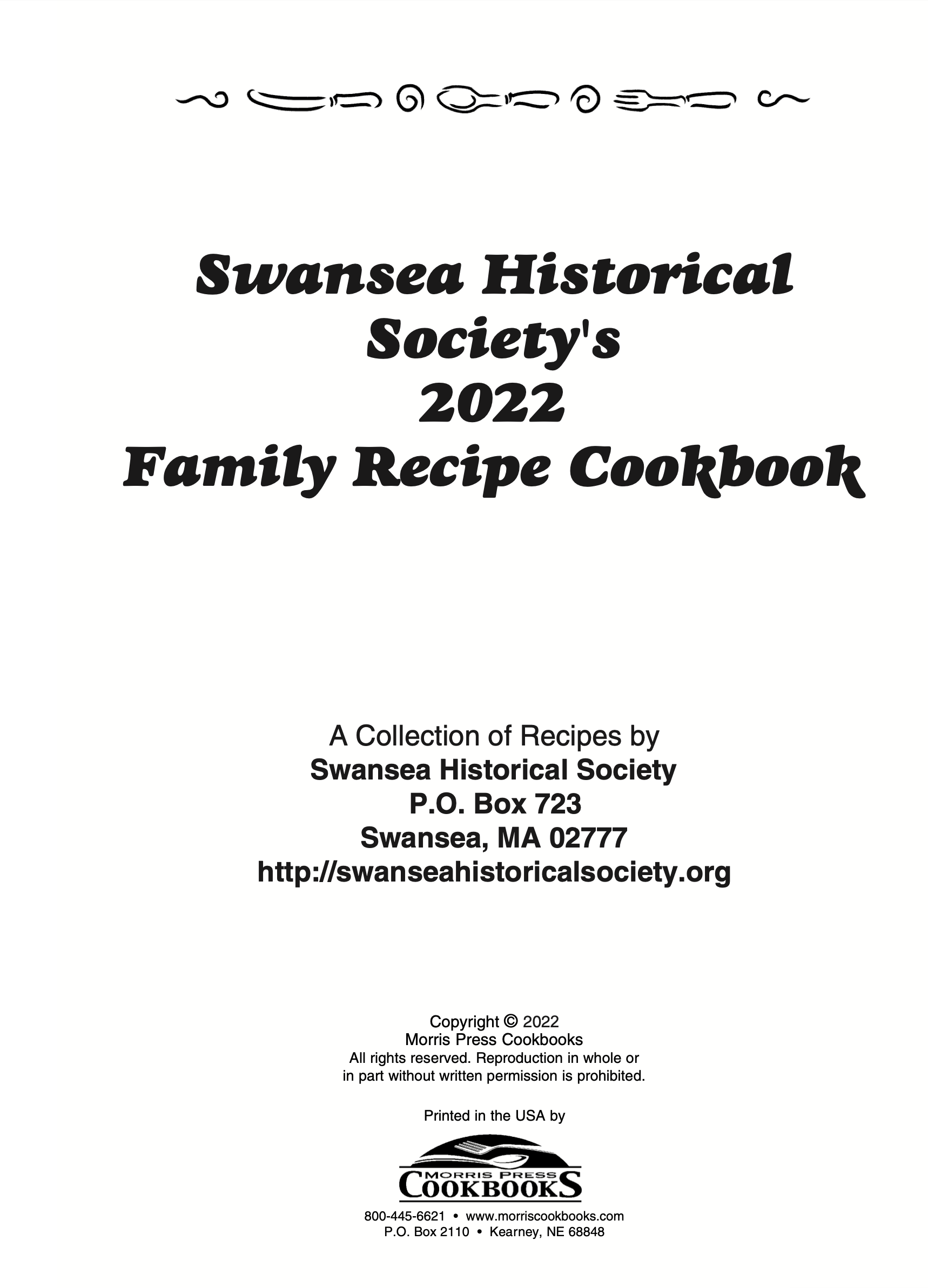 SHS Family Cookbook