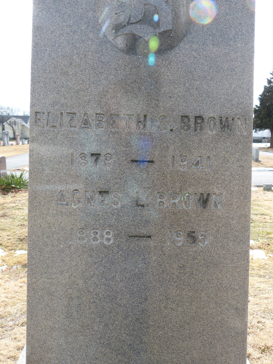Elizabeth Stevens Brown monument
