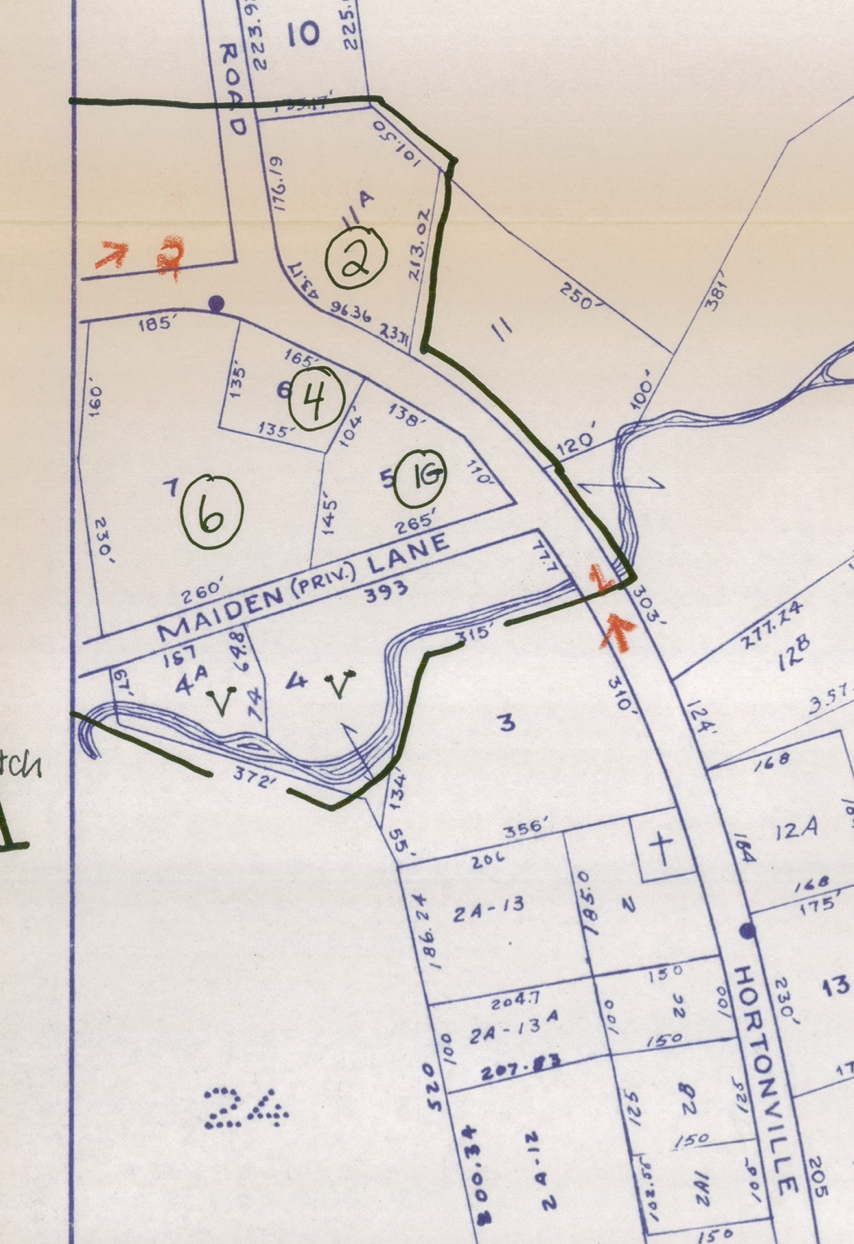 The Hortonville Historic District Map